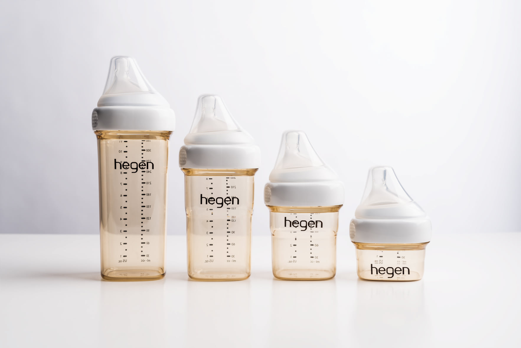 Bộ 2 Bình sữa Hegen PPSU 150ml núm từ size S từ 1 – 3 tháng, Purple:5588
